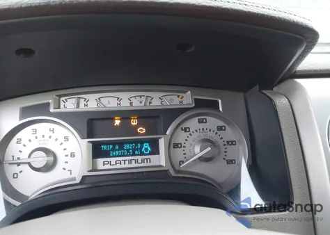 2009 Ford F-150 Platinum z USA, uszkodzony, nr VIN 1FTPW12V99FA80968